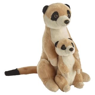 Obrázek z Surikata s mládětem plyš 24cm 